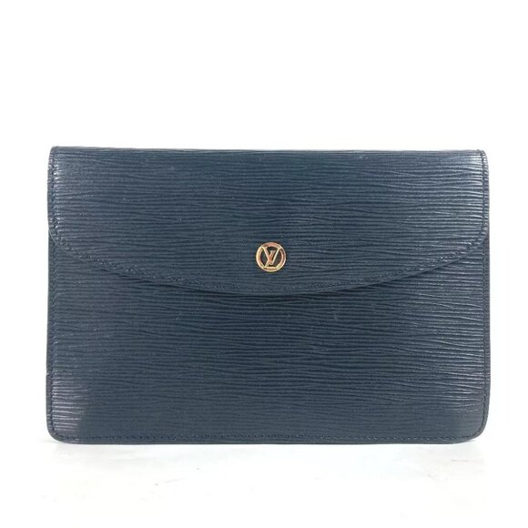 LOUIS VUITTONEpi Montaigne23 Bag Pouch Clutch